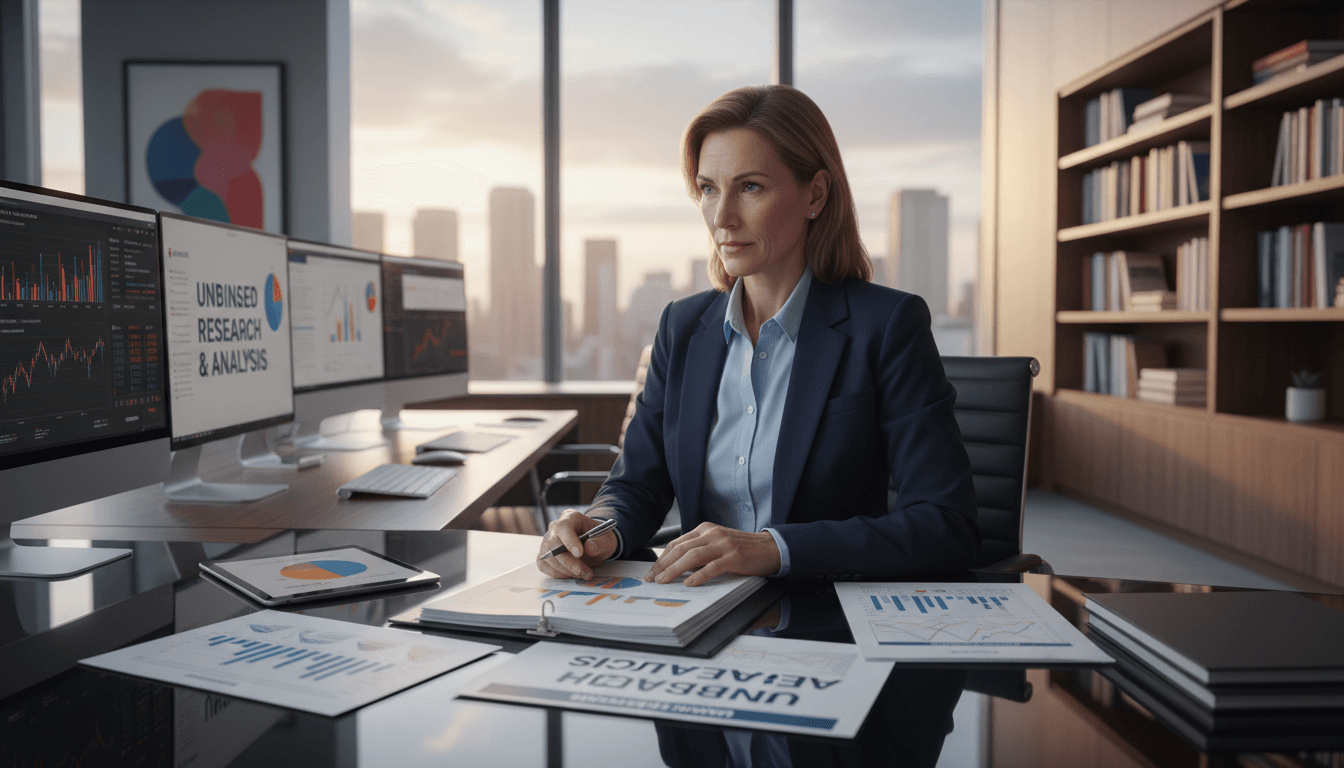 Independent analysis without commercial bias
