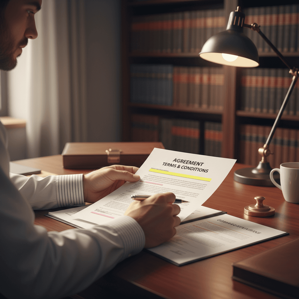 Expert negotiation and contract review for vehicle acquisition